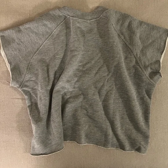 ÈTERNE grey Sleeveless sweatshirt M - Picture 4 of 4